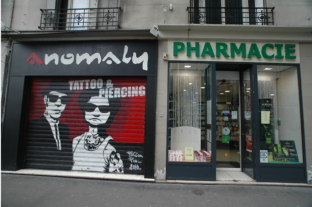 "French Irony? Paris, France 2012" by muz2142 Redbubble