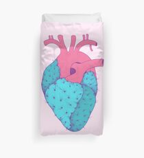 Cactus Heart Duvet Cover