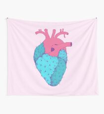 Cactus Heart Wall Tapestry