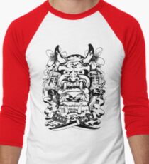 Japanischer Dämon Baseballshirt für Männer