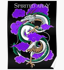 Haku-Spirited Away Poster