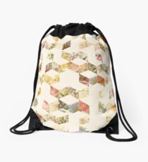 Keziah - Flowers Drawstring Bag