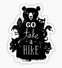 Go Take A Hike Sticker