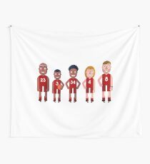 basketball Team Wall Tapestry