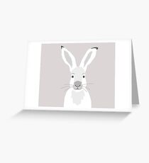 Hase Grußkarte