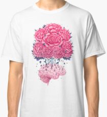 Creative Brains with peonies Classic T-Shirt