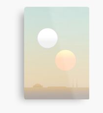 two suns Metal Print