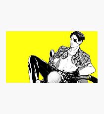 Majima on motorcycle Photographic Print