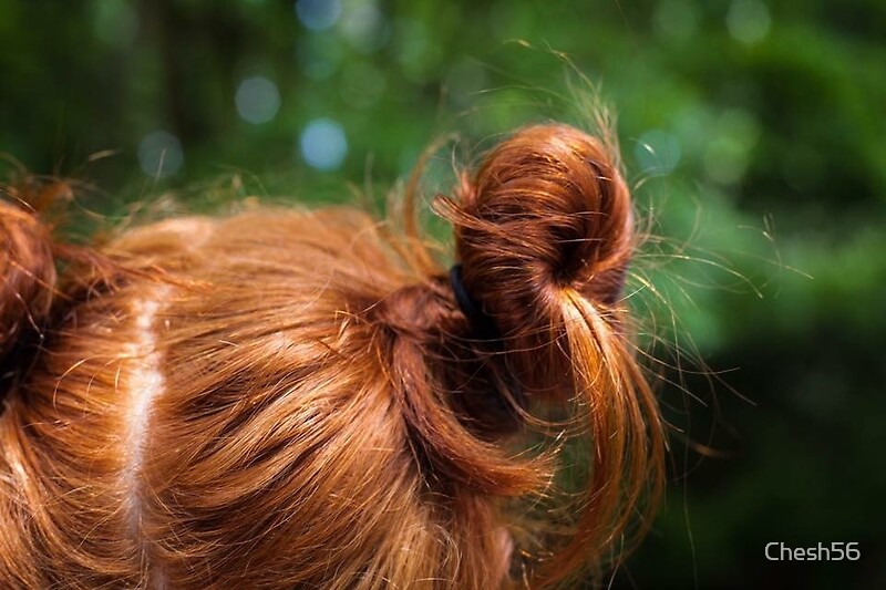 Red Space Buns By Chesh56 Redbubble