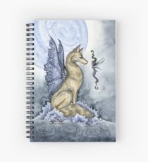 Cuaderno de espiral Luna de lobo
