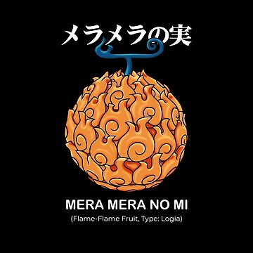 Mera Mera no Mi One Piece Magnet by RobinChan