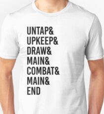 Magic MTG Game Phases Slim Fit T-Shirt