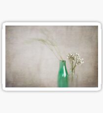 Simplicity In Green Sticker