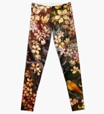 Orange Bird Leggings