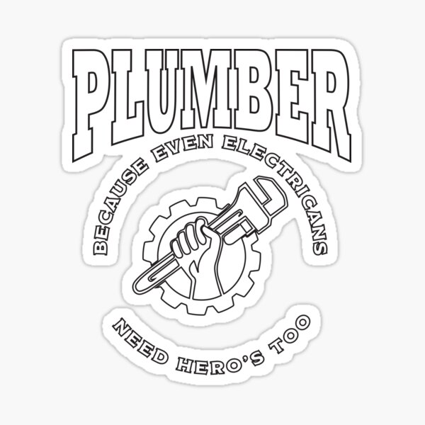 Plumbing Stickers Redbubble