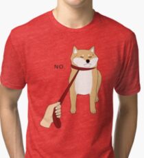 Shiba Inu No Tri-blend T-Shirt