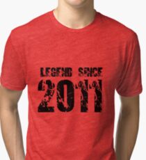 Legend since 2011 Tri-blend T-Shirt