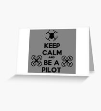 Drone Greeting Card