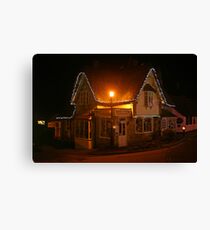 Pencil Cottage Canvas Print
