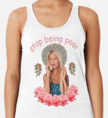 Paris Hilton hört auf, arm zu sein Tanktop für Frauen