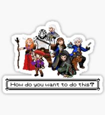 Vox Machina - Pixel Art Sticker