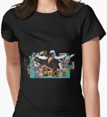 pnb rock fleek Women's Fitted T-Shirt
