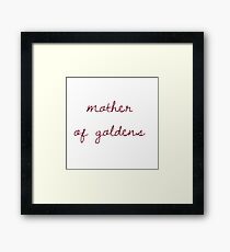 Golden Retrievers Framed Print