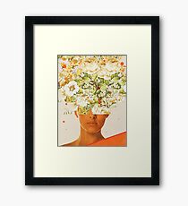 SuperFlowerHead Framed Print