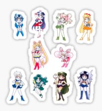 Sailor Senshi Sticker Sheet Sticker