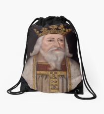 King Edward III of England Drawstring Bag