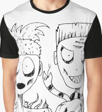 Die Antwoord - Yolandi & NINJA Grafik T-Shirt