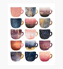 Hübsche Kaffeetassen 2 Fotodruck