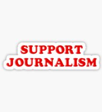 support journalism Sticker