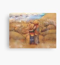 rainbow point Canvas Print