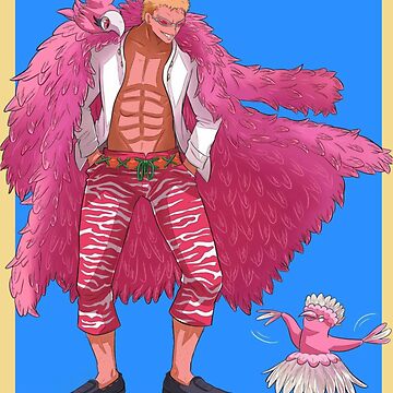 Donquixote Doflamingo One Piece Art Board Print for Sale by AngelcxSenwq