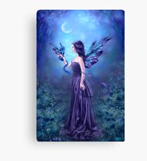 Iridescent Fairy & Dragon Canvas Print