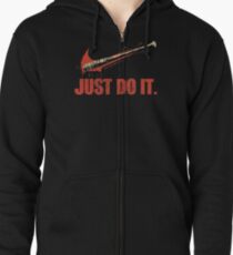 Just Do It Zipped Hoodie