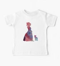 Lady with cat Baby Tee