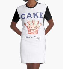 Kuchen T-Shirt Kleid