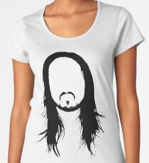 steve aoki face Women's Premium T-Shirt