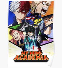 My Hero Academia: Posters | Redbubble