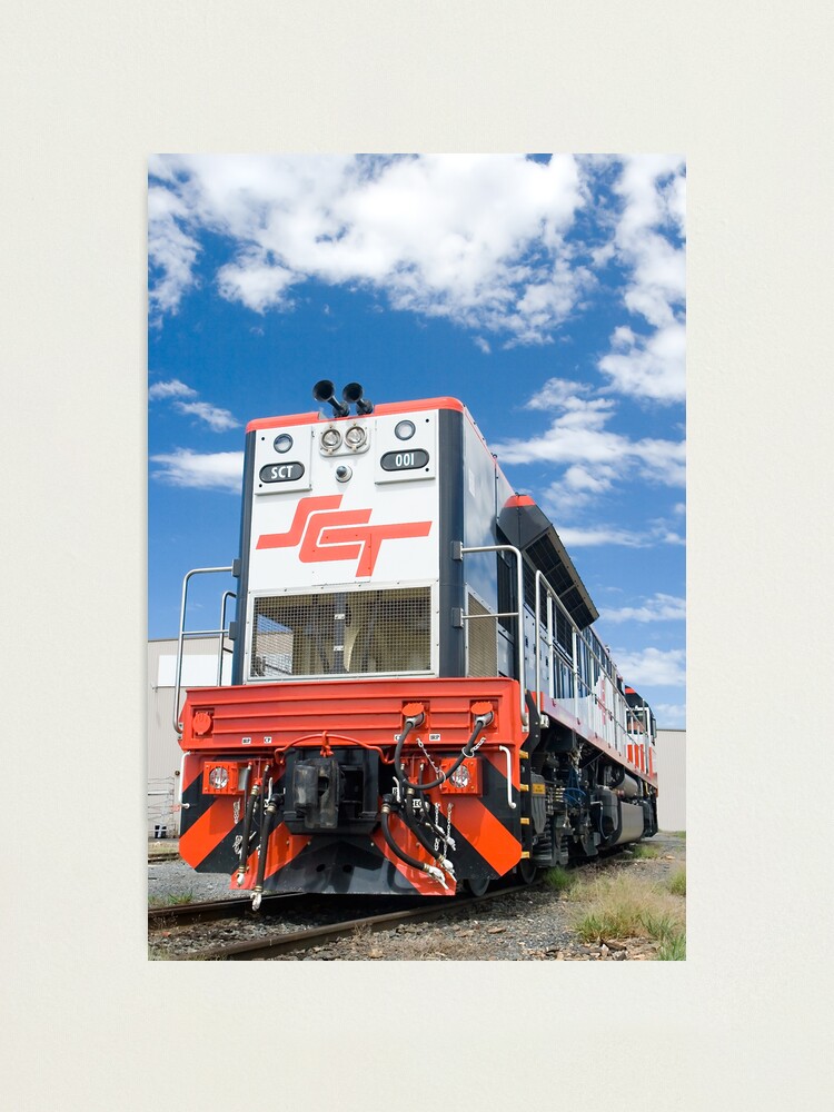 Alternate view of SCT 001. First cab off the rank. Photographic Print