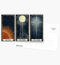 Sun / Moon / Stars Postcards