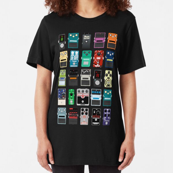 Pedal Board #2 Slim Fit T-Shirt