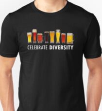 Celebrate Beer Diversity Funny Unisex T-Shirt
