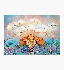 summer clouds Photographic Print