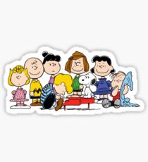 Peanuts, Charlie Brown, Snoopy Sticker