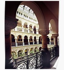 Rochester, NY Rathaus-Atrium Poster