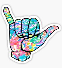 Shaka Multicolor Sticker