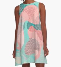 Camouflage XVI A-Linien Kleid